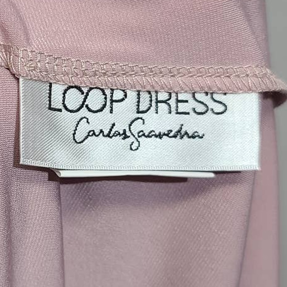 DESSY COLLECTION Strapless Loop A-Line Gown - Picture 5 of 6